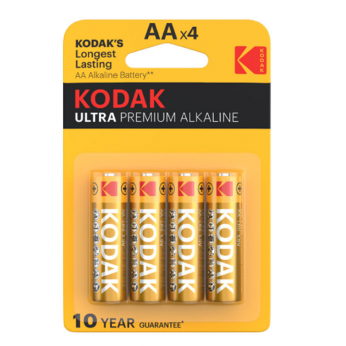 Pila Kodak Ultra Premium Alcalina AA x 4