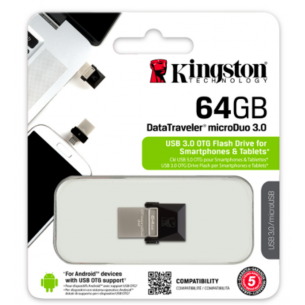 Pendrive Kingston 64GB USB...