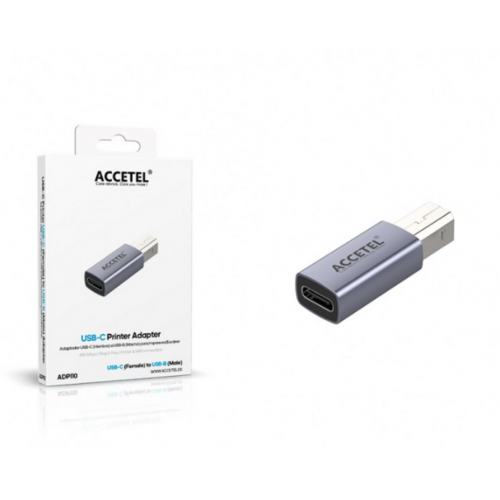 Adaptador Accetel USB-C (hembra) a...