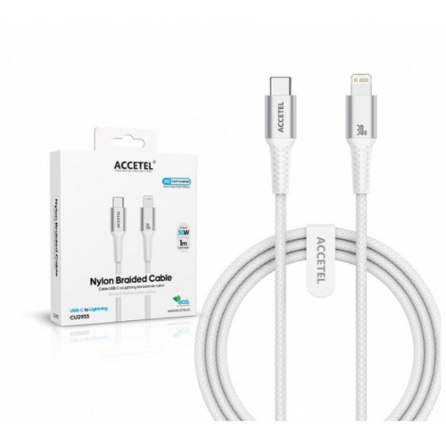 Cable de Carga Rápida Accetel 30W...
