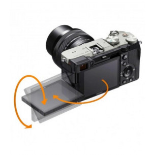 Sony Alpha 7C Plata con...