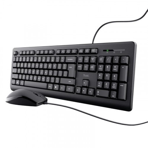 Teclado y Ratón Trust Primo USB con...