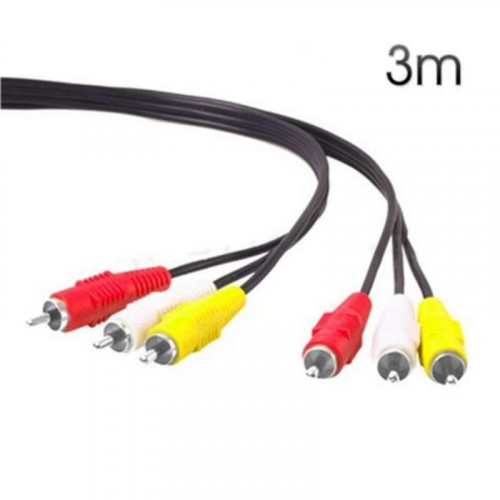 Cable Audio-Video AV RCA Cromad de 3...