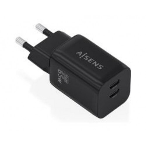 Cargador de Pared Aisens 2USB-C 65W...