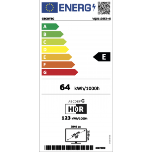 Televisor Cecotec V1Z+ 55"... 2