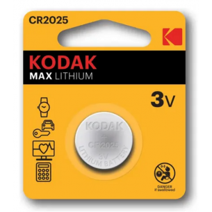 Pila Kodak Max Litio 3V CR2025