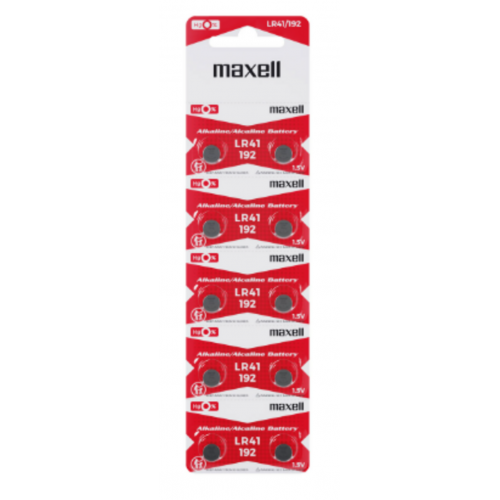 Pila Maxell Alcalina 1.5V LR41 (Cada...