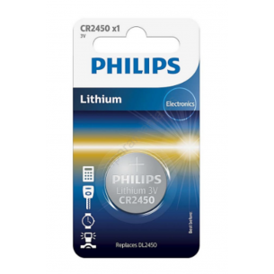 Pila Philips Litio CR2450 3V