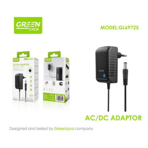 Adaptador GreenLyca DC 12V/2A GL69725