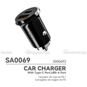 Cargador para Coche Iser 2...
