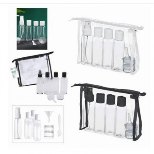 Neceser de Viaje Transparente con Kit...