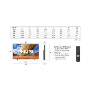 Televisor Philips QLED de... 2