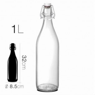 Botella de Cristal con...