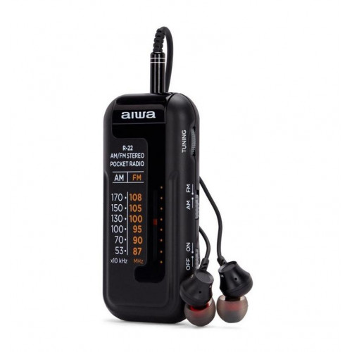 Radio de Bolsillo Aiwa R-22BK con...