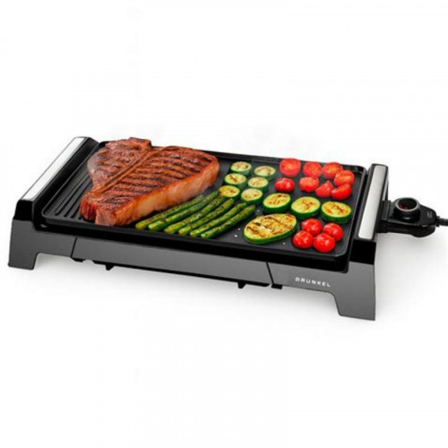Plancha de Asar Eléctrica + Grill...