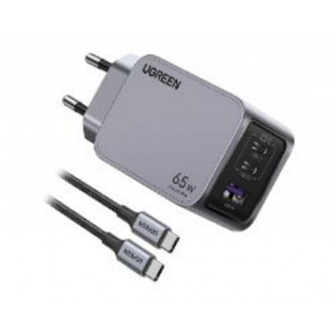 Cargador Ugreen GaN 65W...