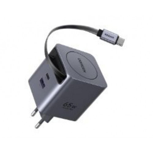 Cargador Ugreen GaN 65W 1xUSB-A...
