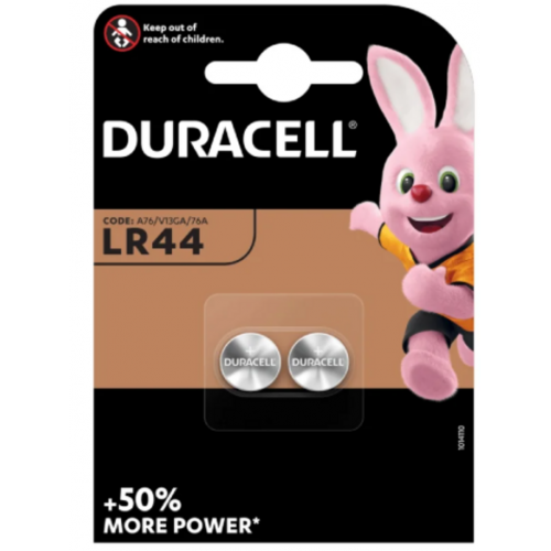 Pila de Botón Alcalina Duracell LR44...