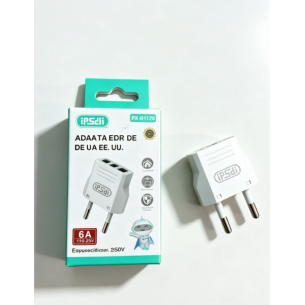 Adaptador UE a EE. UU. 6A...