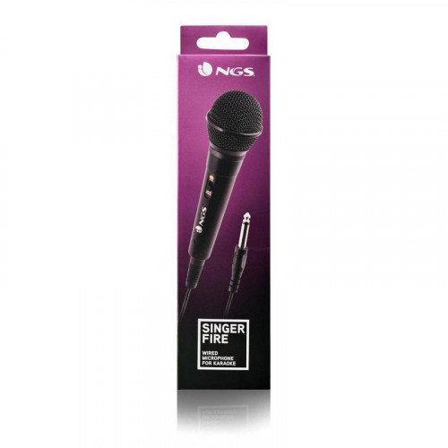 Micrófono NGS para Karaoke 6.3mm 3m...