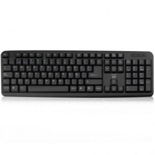 Teclado Ewent USB EW3109 Negro