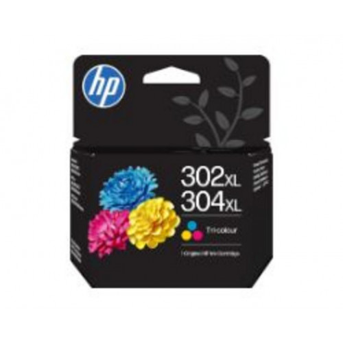 Tinta HP 302XL/304XL Tricolor 100...