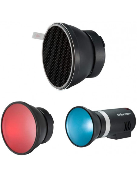 Godox AD-R14 Reflector con panal y 5 filtros de color
