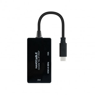 Adaptador Nanocable USB-C a... 2