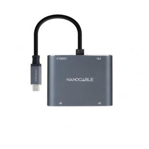 Adaptador Nanocable USB-C a... 2