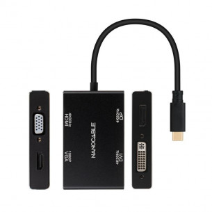 Adaptador Nanocable USB-C a... 2