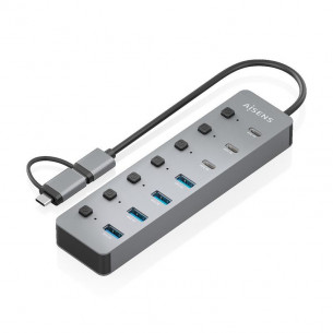Hub AISENS USB 3.1 / USB-C... 2