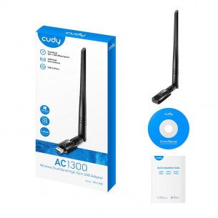 Adaptador Cudy AC1300 WiFi... 2