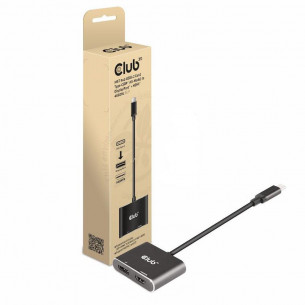 Adaptador Club 3D USB-C/M a... 2