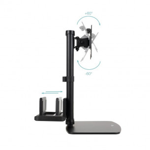 Soporte Mesa TooQ 17-27" +... 2
