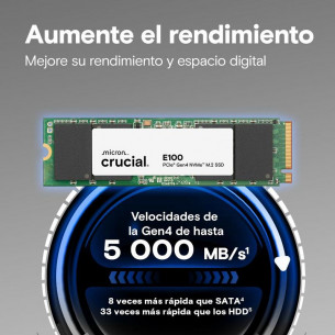 SSD CRUCIAL E100 480GB M.2... 2