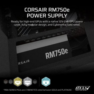 Fuente Corsair RM750E ATX... 2
