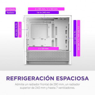 Caja NZXT H3 Flow mATX... 2