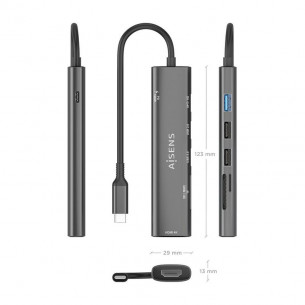 Docking AISENS 7en1 USB-C... 2