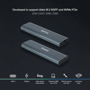 Caja TooQ SSD M.2/PCIe... 2