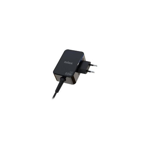 Cargador Nilox GaN 65W USB-C 1.8m...