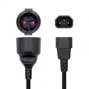 Cable AISENS C14/M a CEE7/H... 2