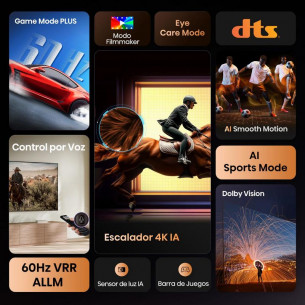 TV Hisense 50" DLED 4K UHD... 2