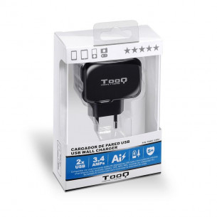 Cargador de Pared TooQ 17W... 2