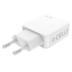 Cargador CELLY Slim GaN 45W... 2