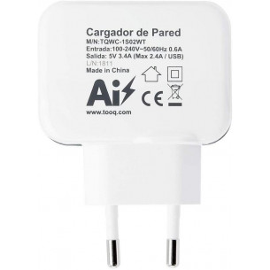 Cargador de Pared TooQ 12W... 2