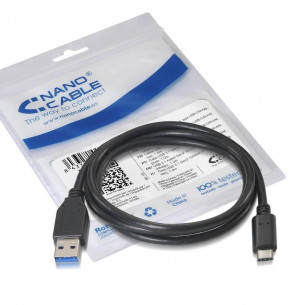 Nanocable USB-C/M a USB A/M... 2