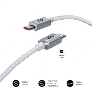 Cable SUBBLIM USB-C 2.0 M/M... 2