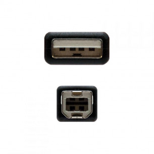 Nanocable USB-A/M a USB-B/M... 2