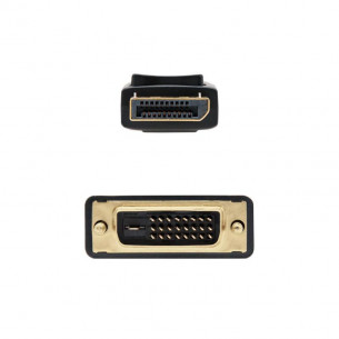 Nanocable DP/M a DVI/M 1m... 2