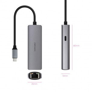 Hub Nanocable USB-C a... 2